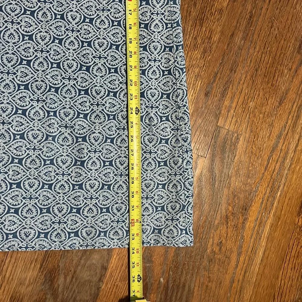 Vineyard Vines summer Tile Indio print linen dress - Picture 14 of 16